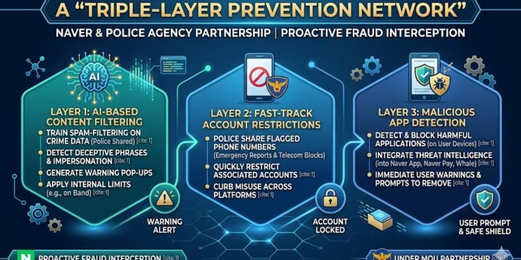 Naver Signs Anti-Fraud Pact with Korean National Police Agency