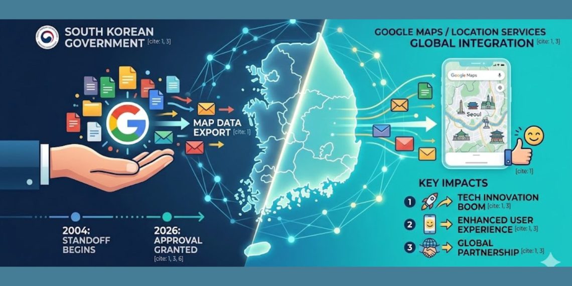 South Korea Approves Google’s Export of High-Precision Map Data After Two-Decade Standoff